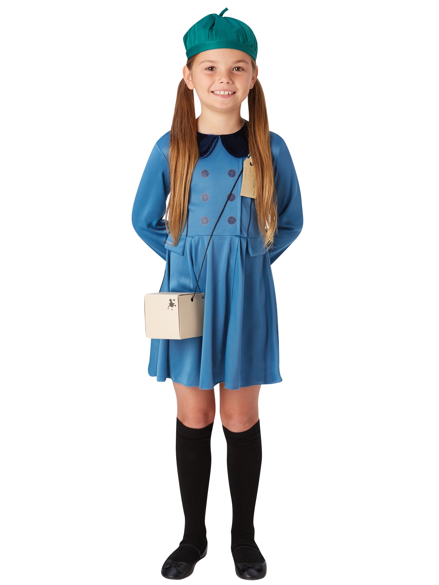 Girls Evacuee Girl Costume 1