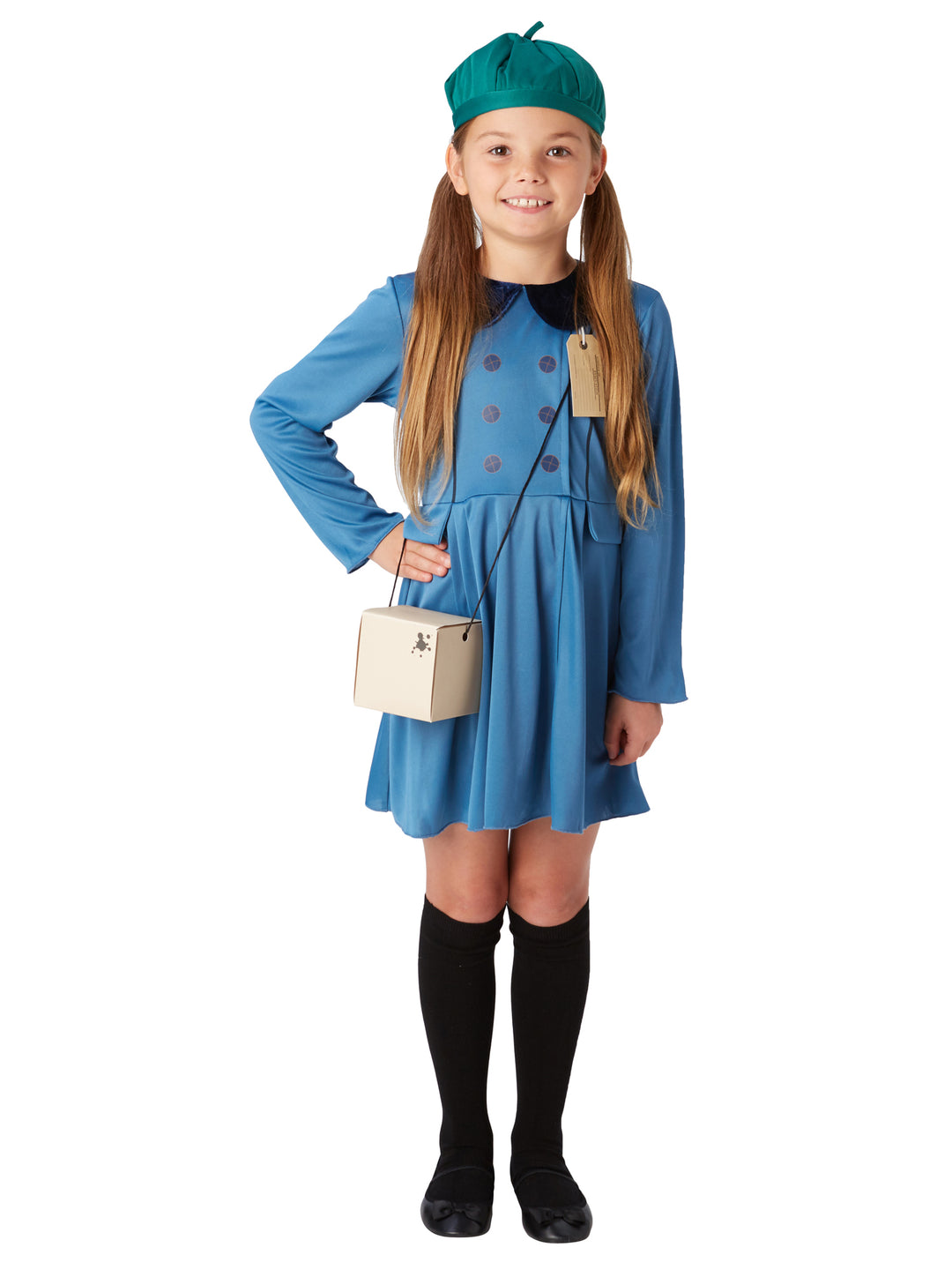 Extra Girls Evacuee Girl Costume Extra Girls Evacuee Girl Costume