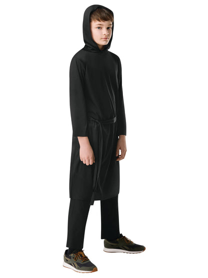 Haunted House Childs Black Horror Robe 2
