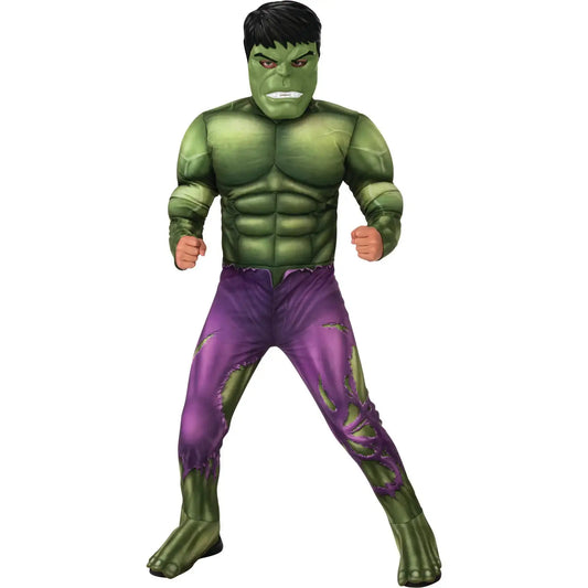 Hulk Deluxe Kids Costume 1
