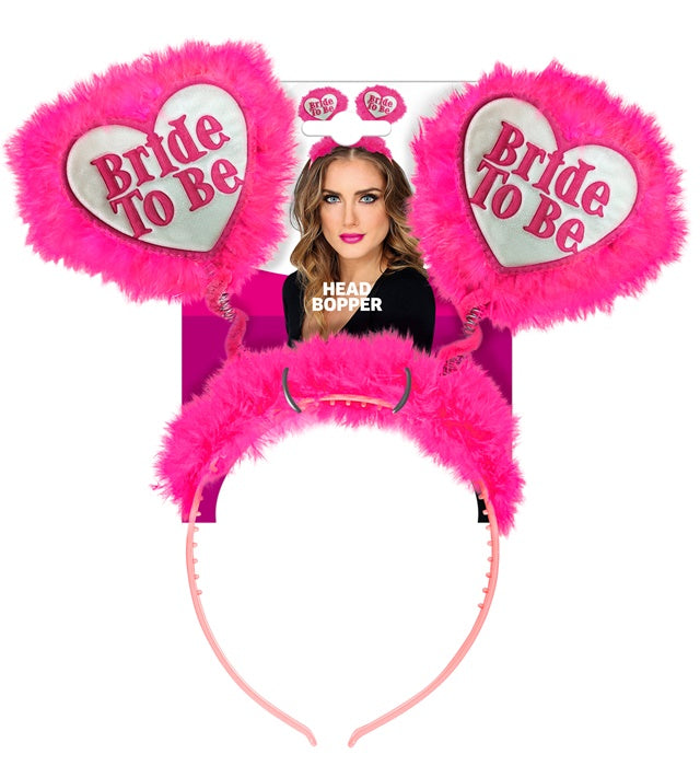 White Bride To Be Head Bopper