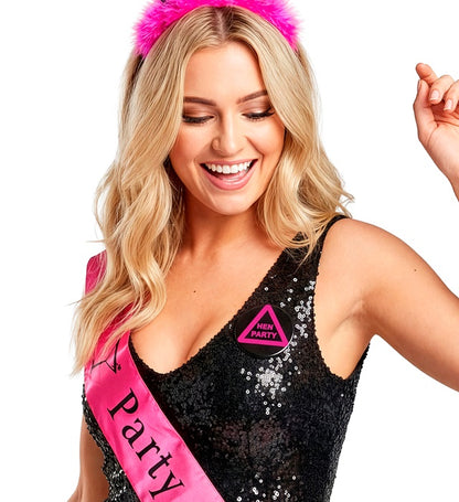 Set Of 6 Hen Party Pins