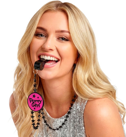 Party Girl Whistle Necklace