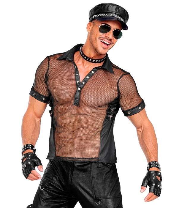 Rock T-Shirt Leatherlook