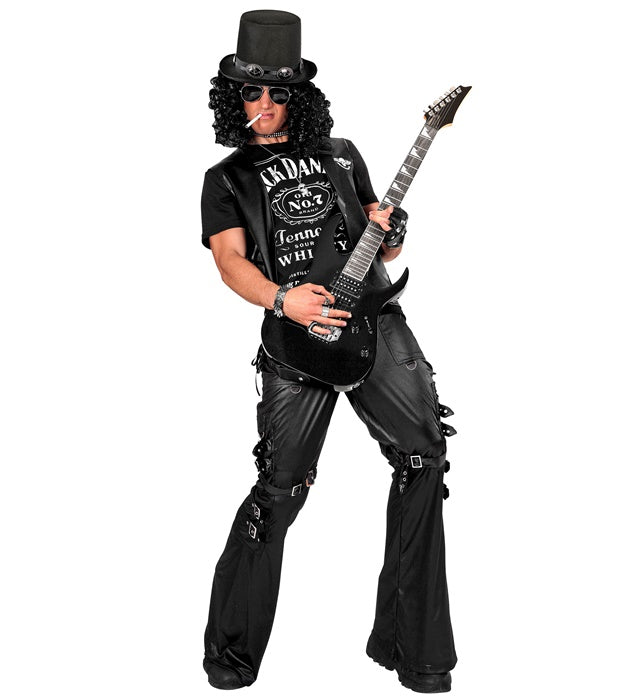 Leather Look Rocker / Biker Pants