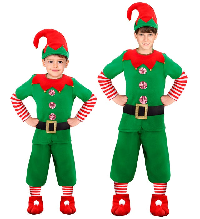 Santa'S Little Helper Elf  Coat, Pants, Belt, Shoe Covers, Hat 