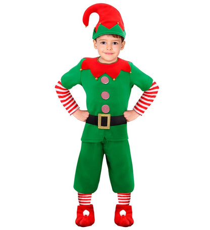 Santa'S Little Helper Elf  Coat, Pants, Belt, Shoe Covers, Hat 