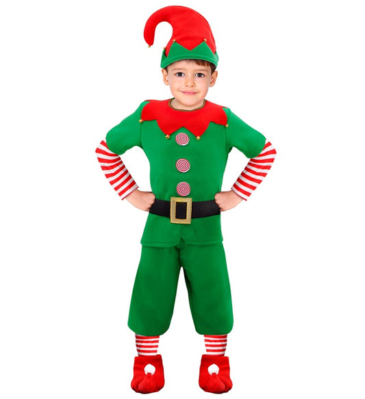 Santa'S Little Helper Elf  Coat, Pants, Belt, Shoe Covers, Hat 