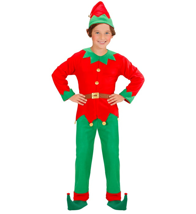 Santa'S Little Helper Elf  Coat With Belt, Pants, Hat 