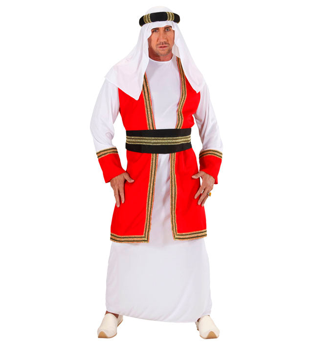 Arab Prince  Robe With Vest, Belt, Headpiece 