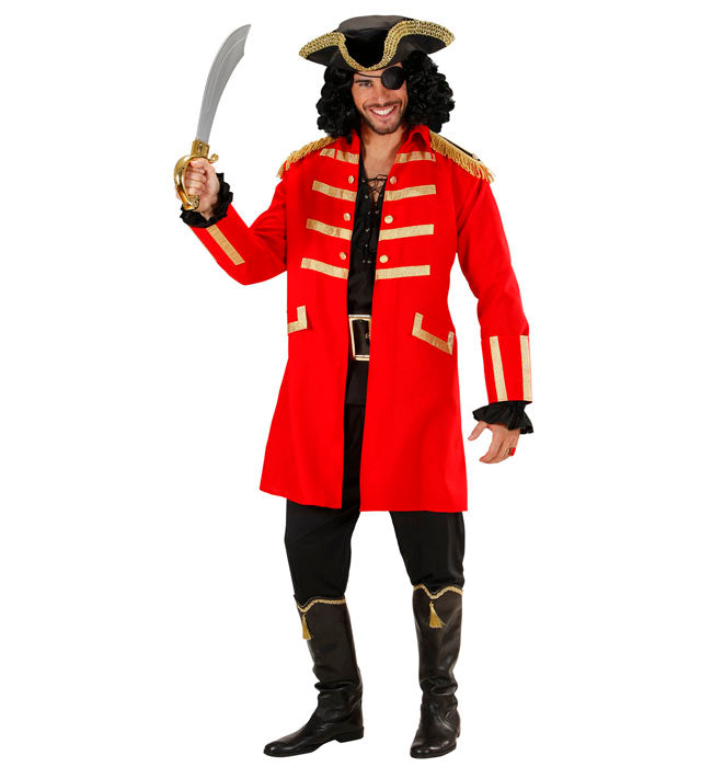 Pirate Captain  Coat, Hat 