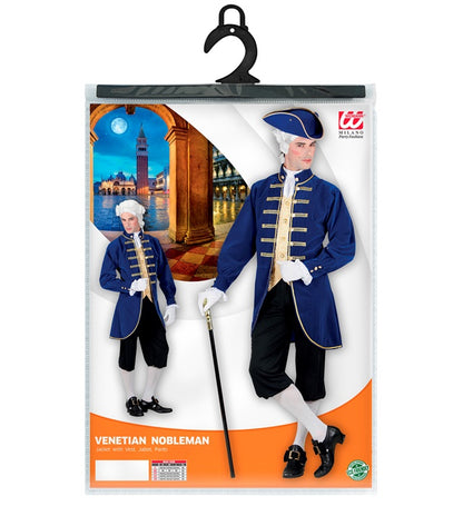 Venetian Nobleman  Jacket With Vest, Jabot, Pants 