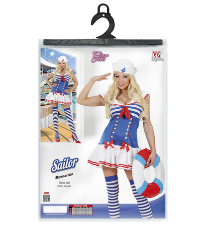 Sailor Girl  Dress, Hat 