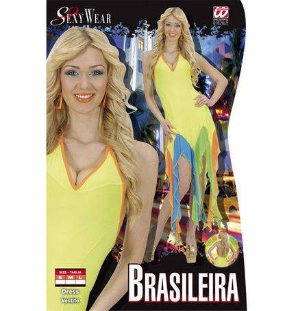 Brasileira Elastane  Neon Yellowdress 