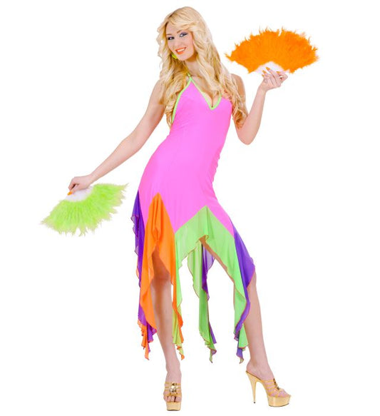Brasileira Elastane  Neon Pink Dress 