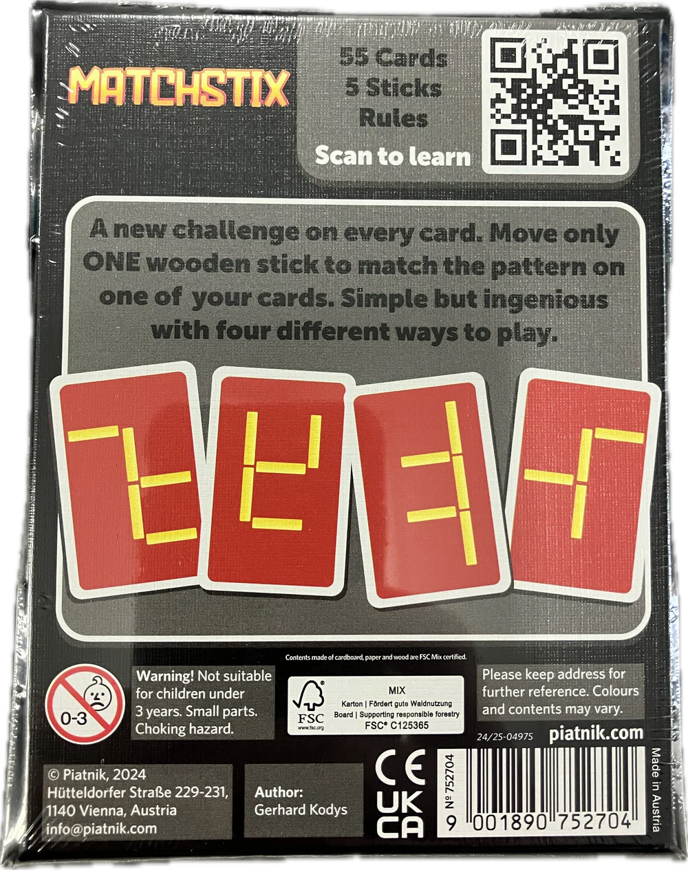 Matchstix Card Game
