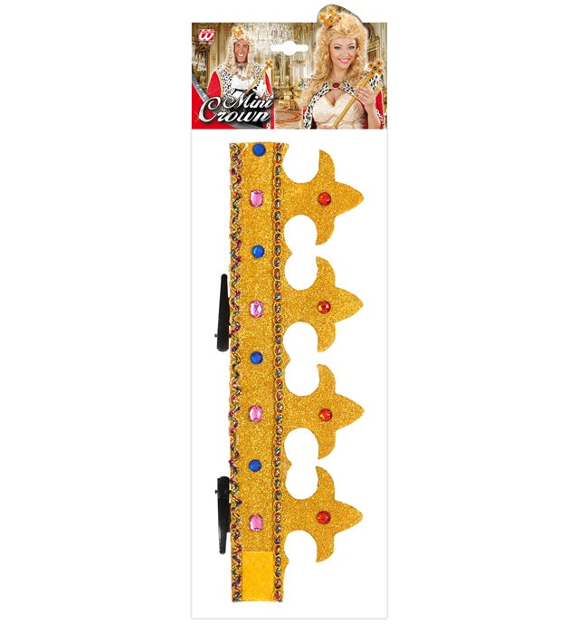 Mini  Crowns With Gems Bendable
