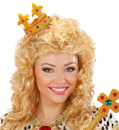 Mini  Crowns With Gems Bendable