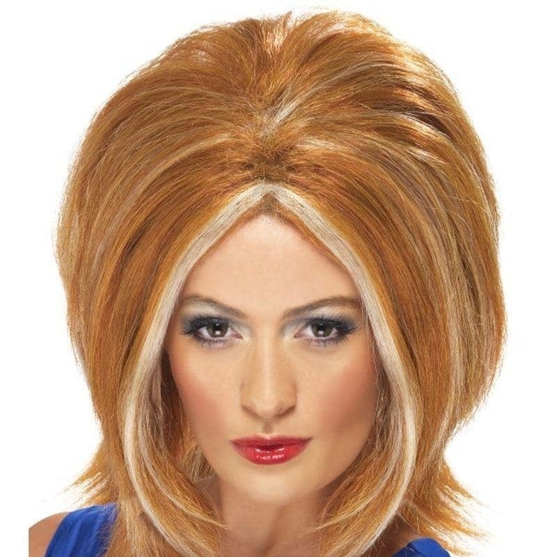90s Girl Power Wig Adult Ginger Spice Girls 1