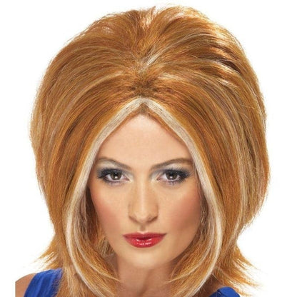 90s Girl Power Wig Adult Ginger Spice Girls 1