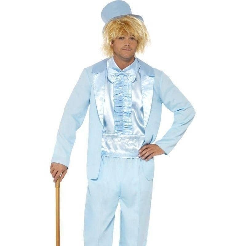 90s Stupid Tuxedo Harry Dumb and Dumber Costume Blue Suit 1