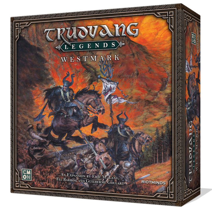 CMON Trudvang Legends: Westmark Board Game Expansion - Cooperative Storytelling Adventure, Fantasy RPG with Tabletop Miniatures for Kids & Adults, Ages 14+, 1-4 Players, 120 Min Playtime, Made by CMON