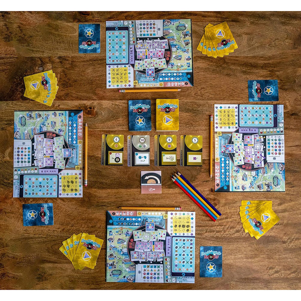 Draft and Write Records Board Game by Inside Up 2