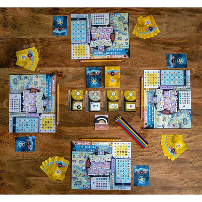 Draft and Write Records Board Game by Inside Up 2