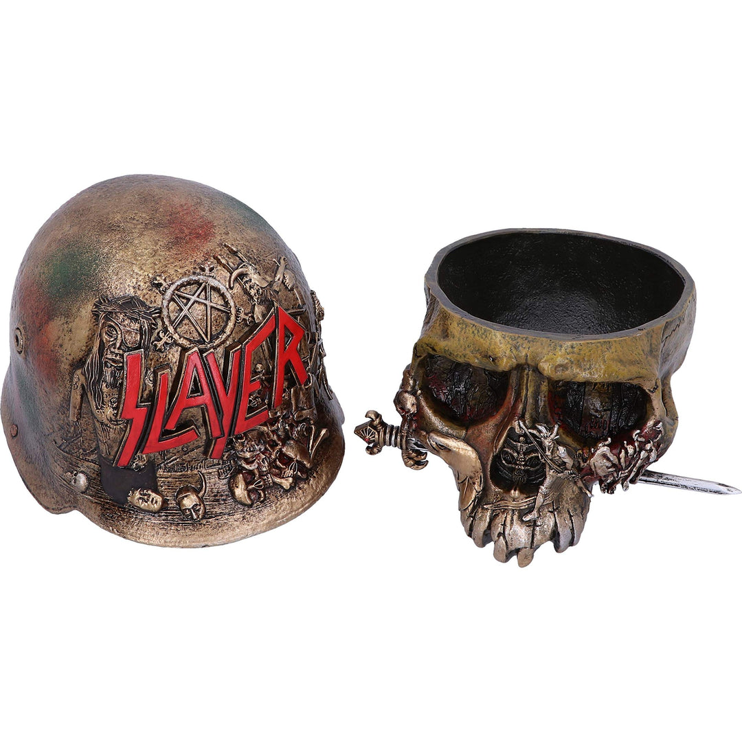 Slayer Eagle Helmet Skull Logo Trinket Box 17.5cm Officially Licensed