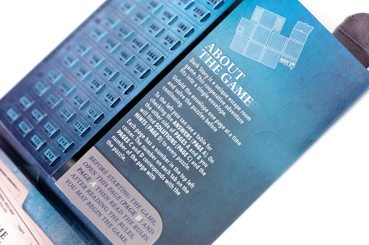 Unfold Dark Story Board Game by Alley Cat 6