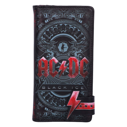ACDC Black Ice Album Embossed Purse Wallet 18.5cm Officially Licensed 2