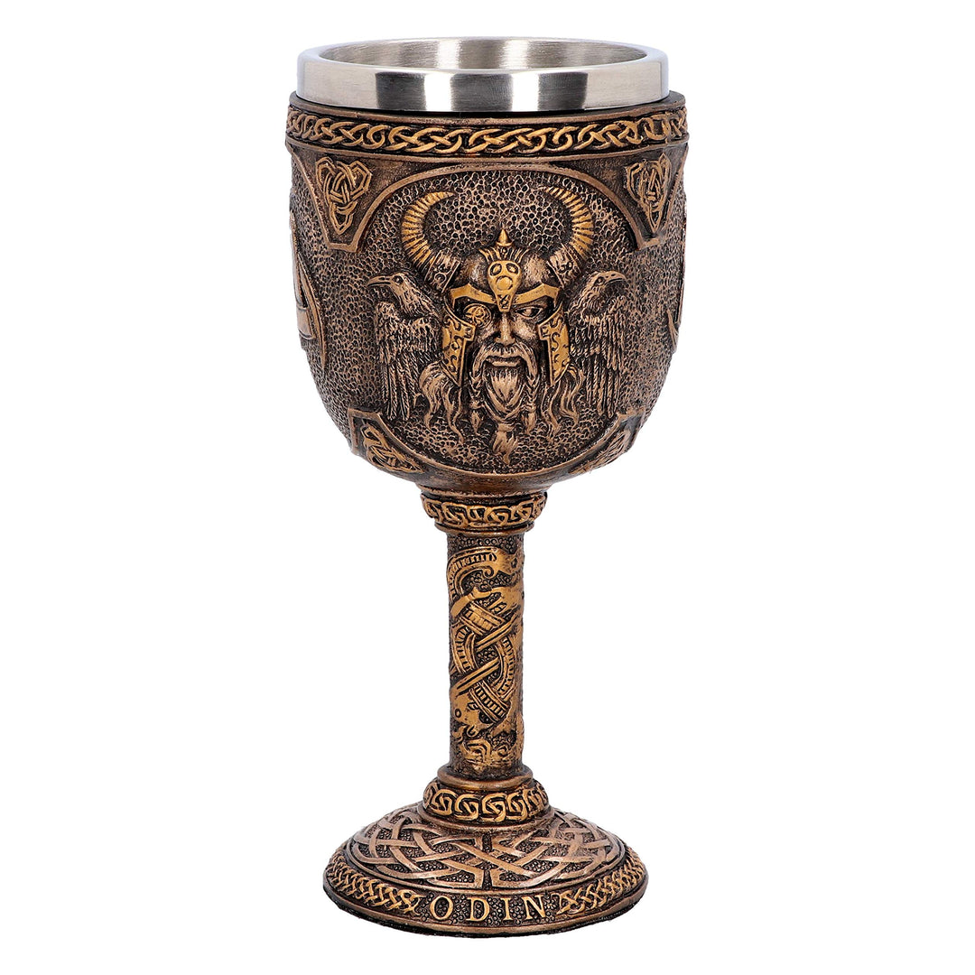 Odin Norse God of Wisdom and War Goblet 17cm