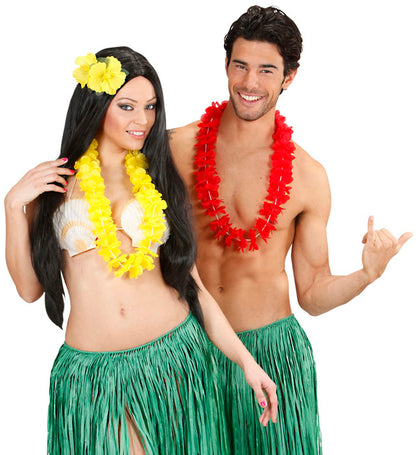 Unicolor Hawaiian Lei 6 Colors Ass.