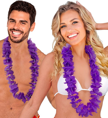 Purple Hawaiian Lei