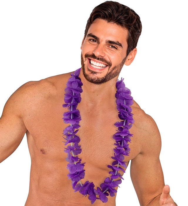Purple Hawaiian Lei