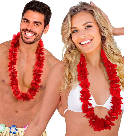 Red Hawaiian Lei