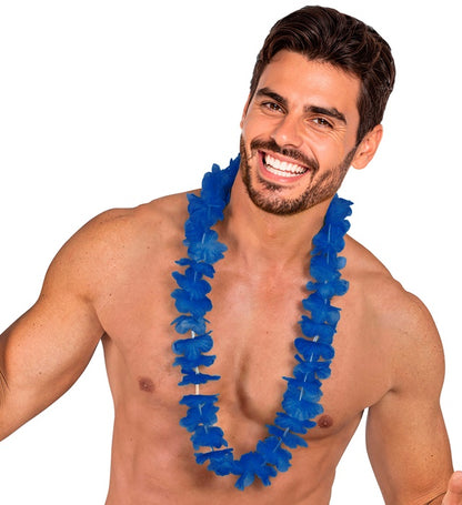 Blue Hawaiian Lei