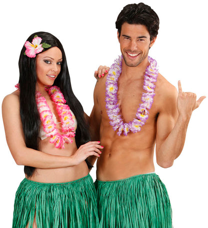 Luau Hawaiian Lei 4 Colors Ass.