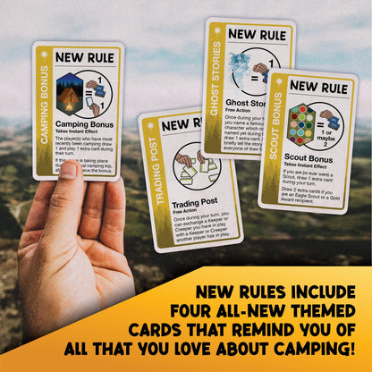 Camping Fluxx Card Game by Looney Labs - Summer Fun, Outdoor Adventure, Perfect for Family Camping Trips and Campfire Nights 7