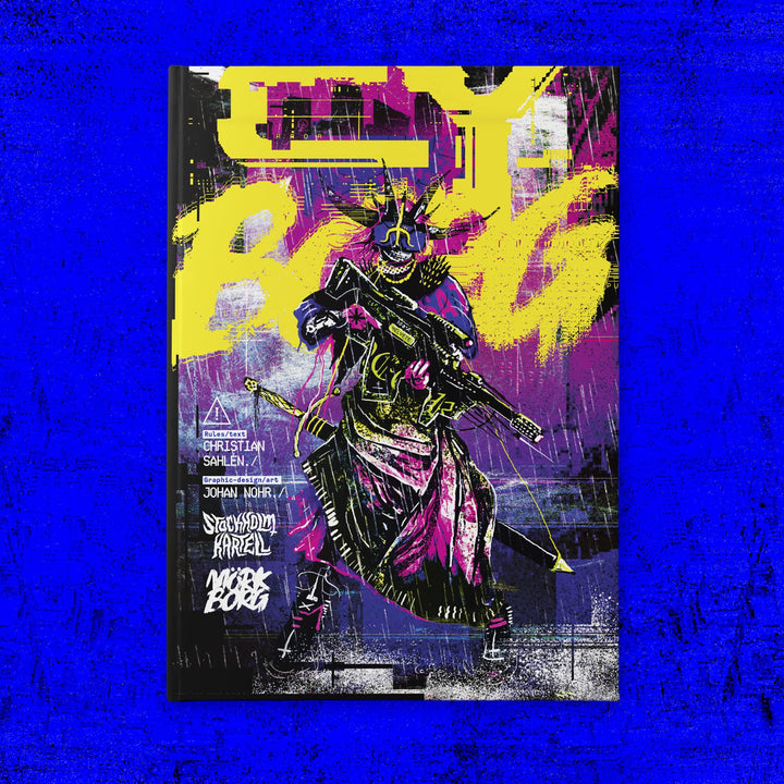 Free League Publishing CY_Borg Core Rulebook - Hardback Book, SciFi RPG Medium, Purple