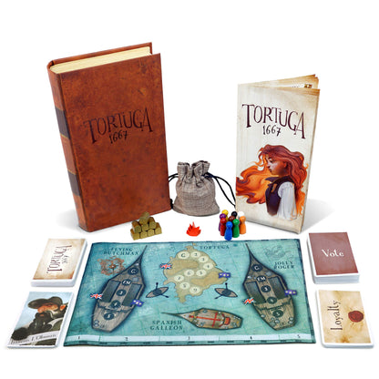 Tortuga 1667 Board Game by Facade 1