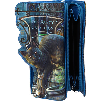Rusty Cauldron Embossed Purse 18.5cm by Lisa Parker 5