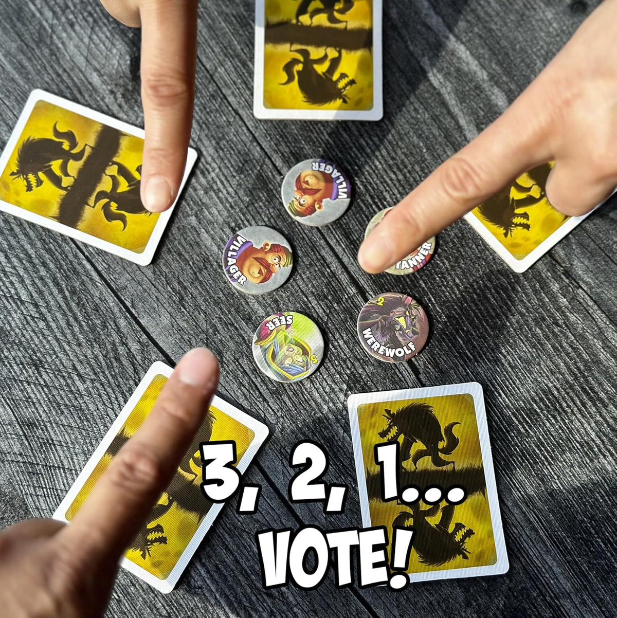 One Night Ultimate Werewolf Social Deduction Card Game
