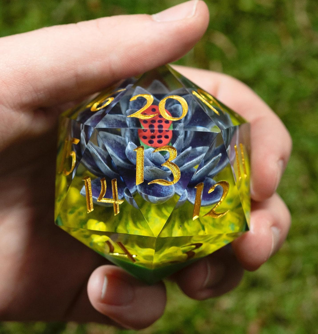 Sirius Dice Magic The Gathering Black Lotus Spindown 54mm D20