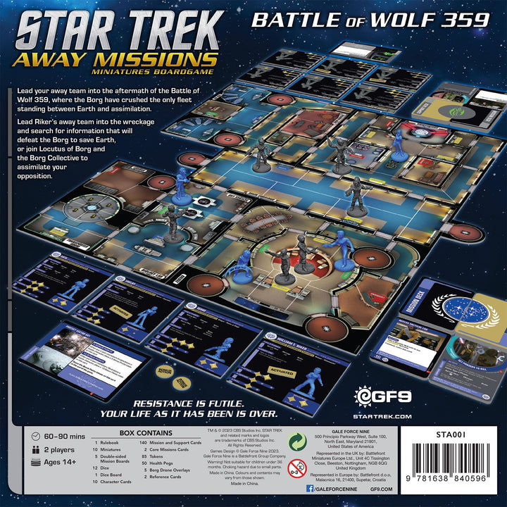 Gale Force Nine - Star Trek Away Teams Starter Set