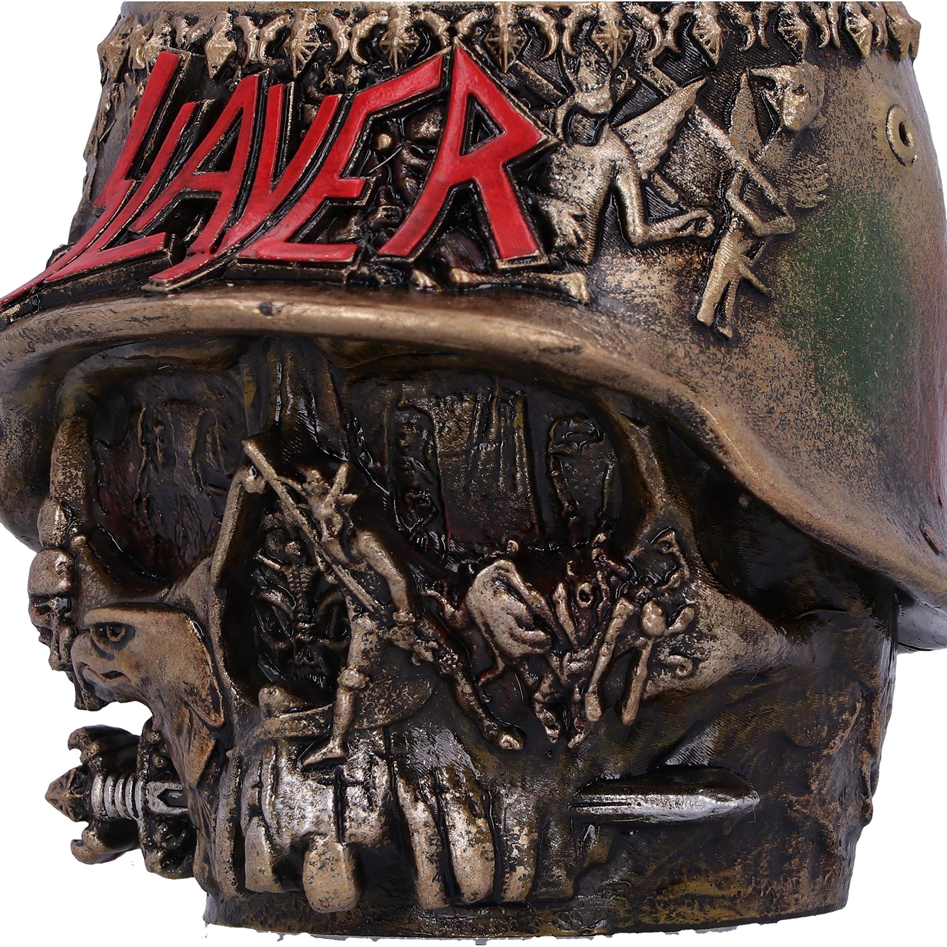 Slayer Eagle Helmet Skull Logo Shot Glass 9cm Officially Licensed 6