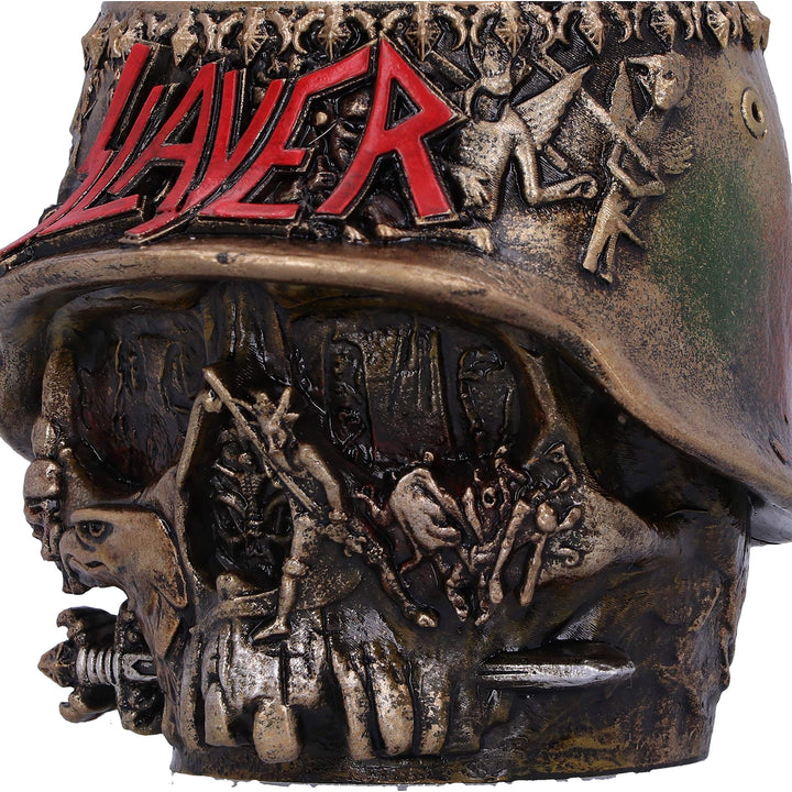 Slayer Eagle Helmet Skull Logo Shot Glass 9cm Officially Licensed