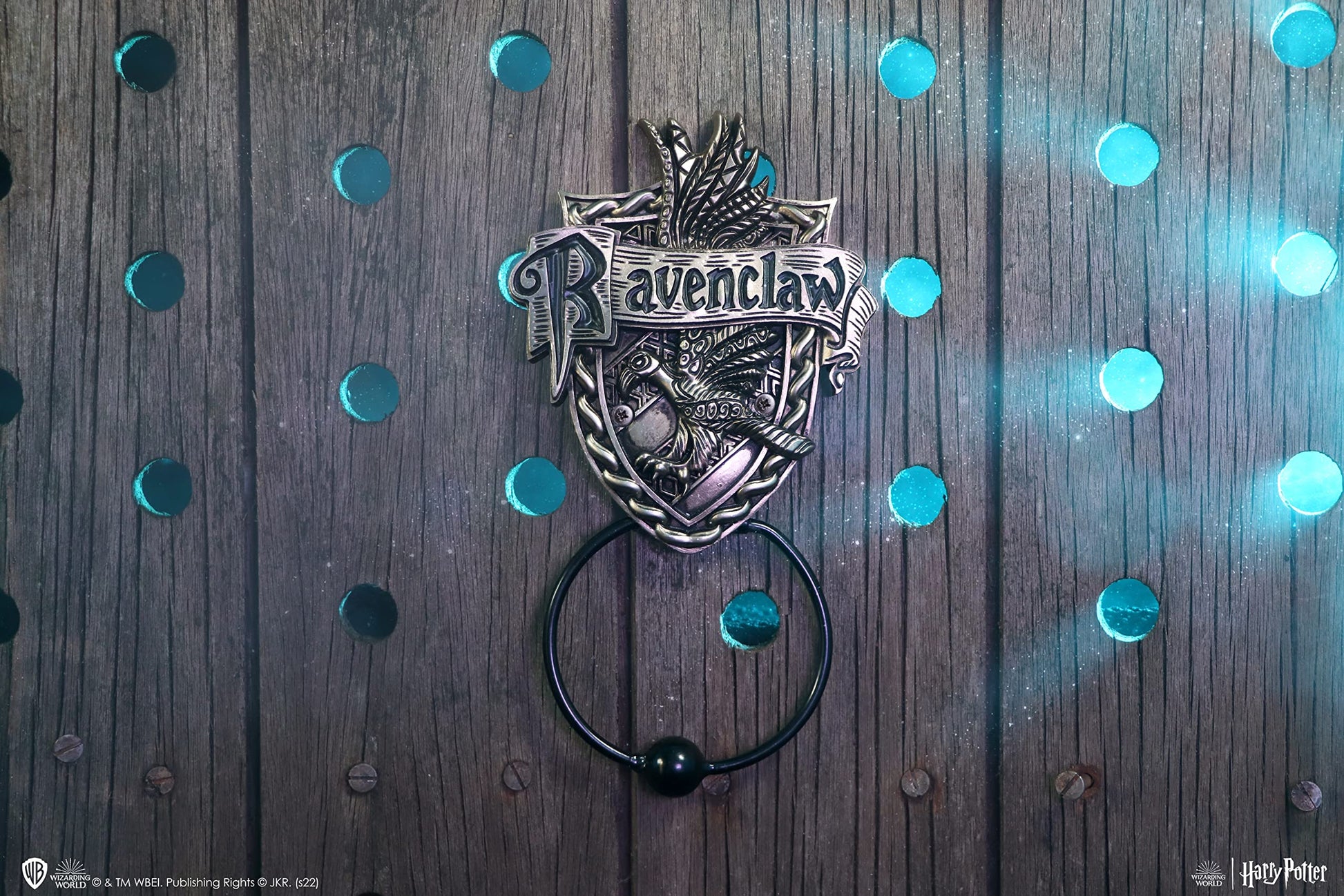 Harry Potter Ravenclaw Crest Door Knocker Bronze 24.5cm Officially Licensed 5