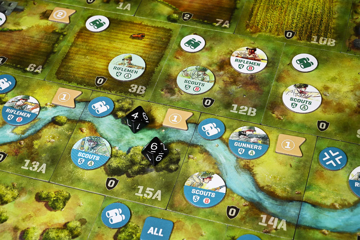 Undaunted Normandy Board Game by Osprey 3