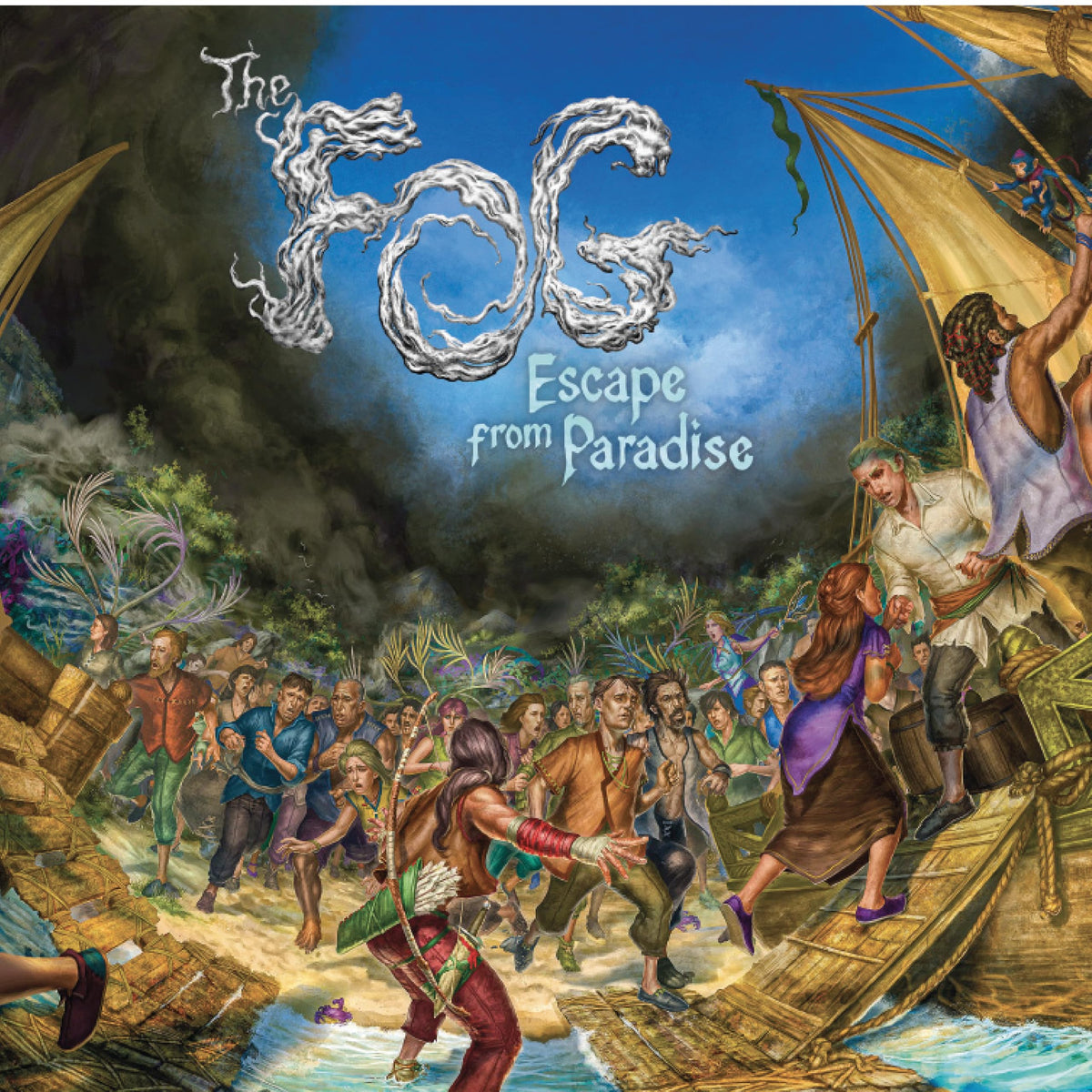 The Fog - Escape from Paradise, Strategy Board Game, for Ages 10+ 3